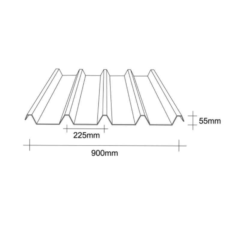 Fibreglass Alsynite 900