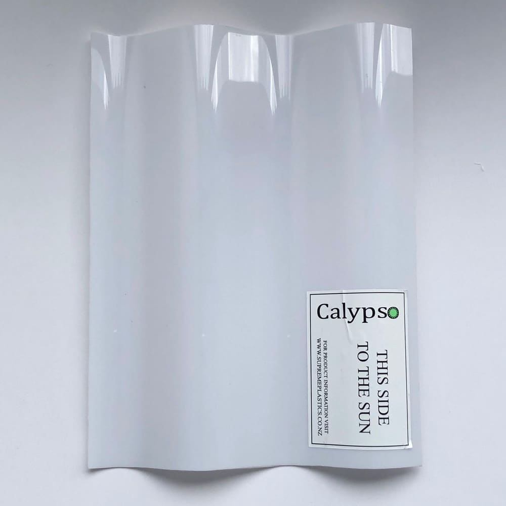 Calypso Corrugated Polycarbonate Sheet - 10 year warranty