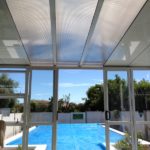 Twinwall 8mm used in sunroom roof.